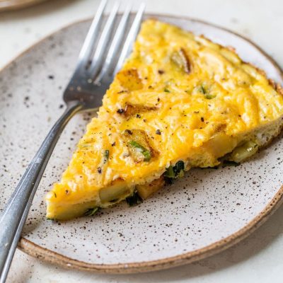 Potato, Bacon And Spinach Frittata