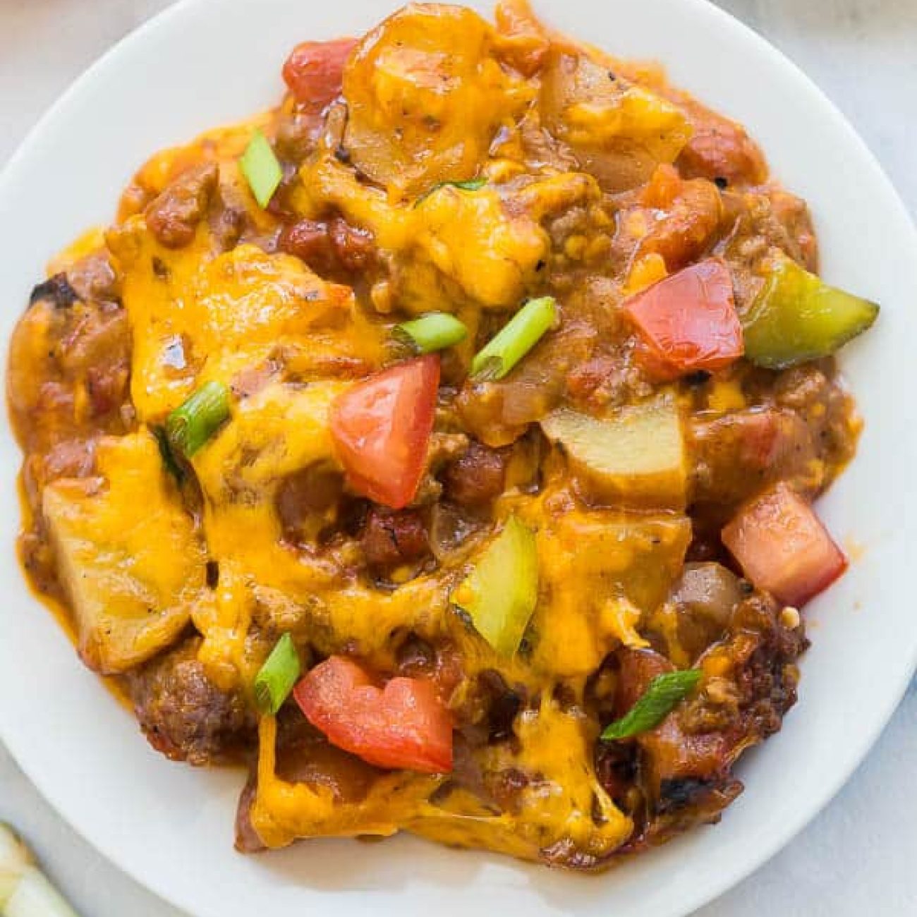 Potato Burger Casserole