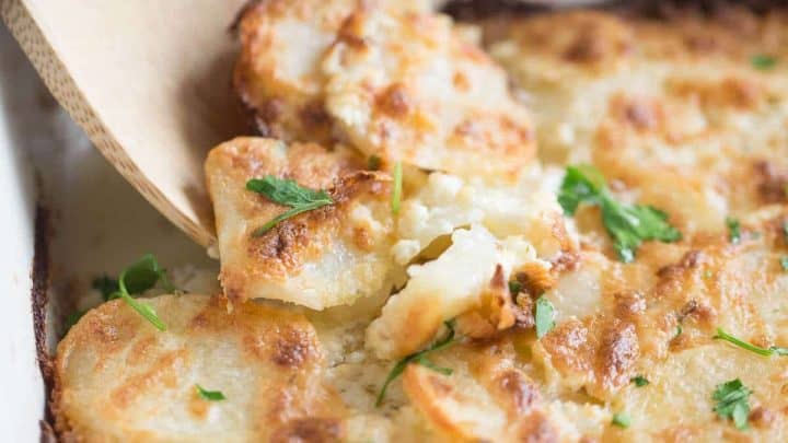 Potato Gratin With Boursin