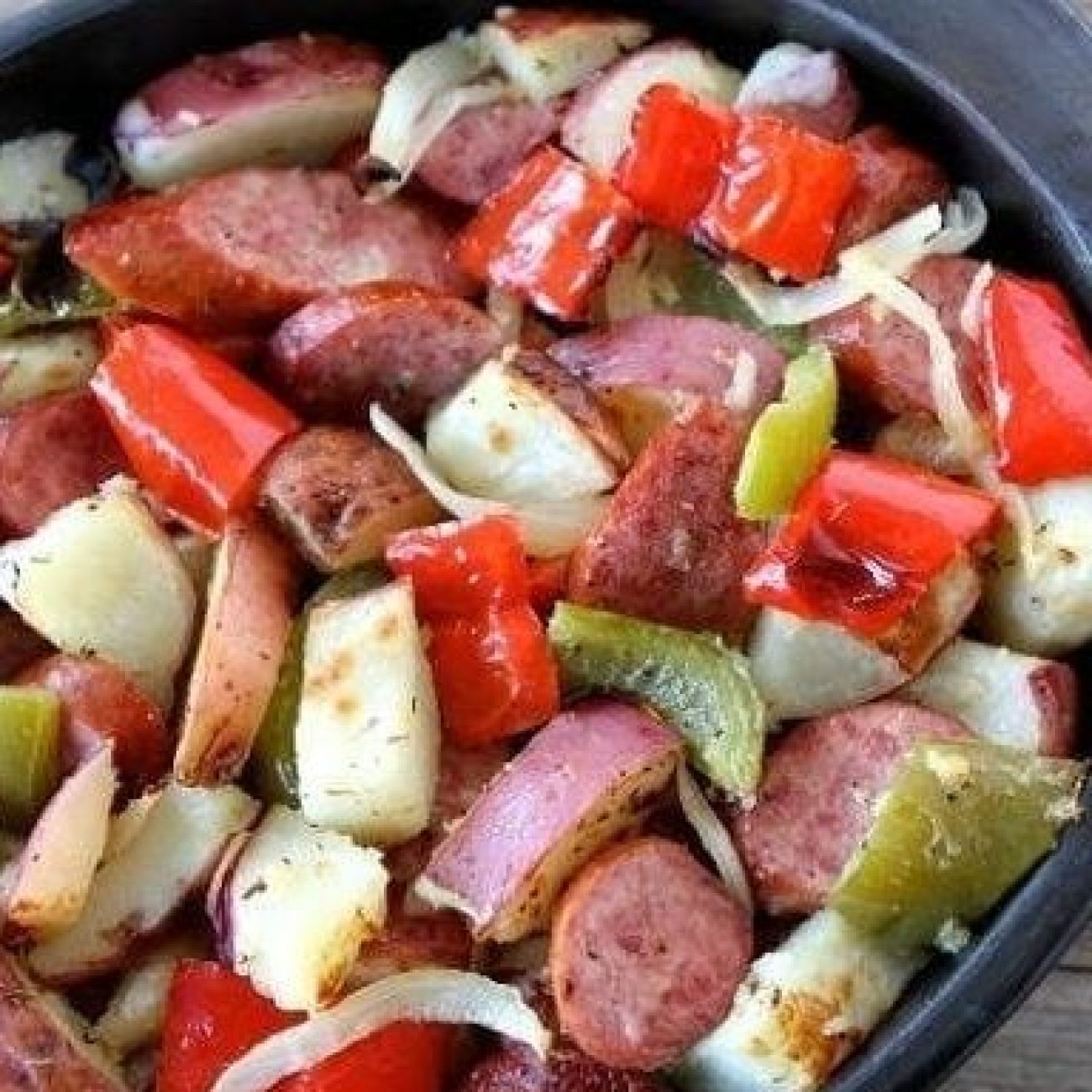 Potato, Kale, And Kielbasa Casserole For