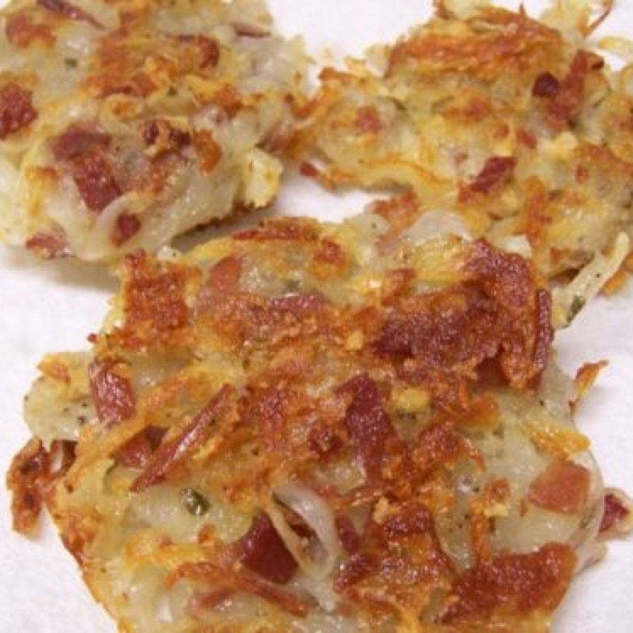 Potato Pancakes W/Katenspeck And Cheese