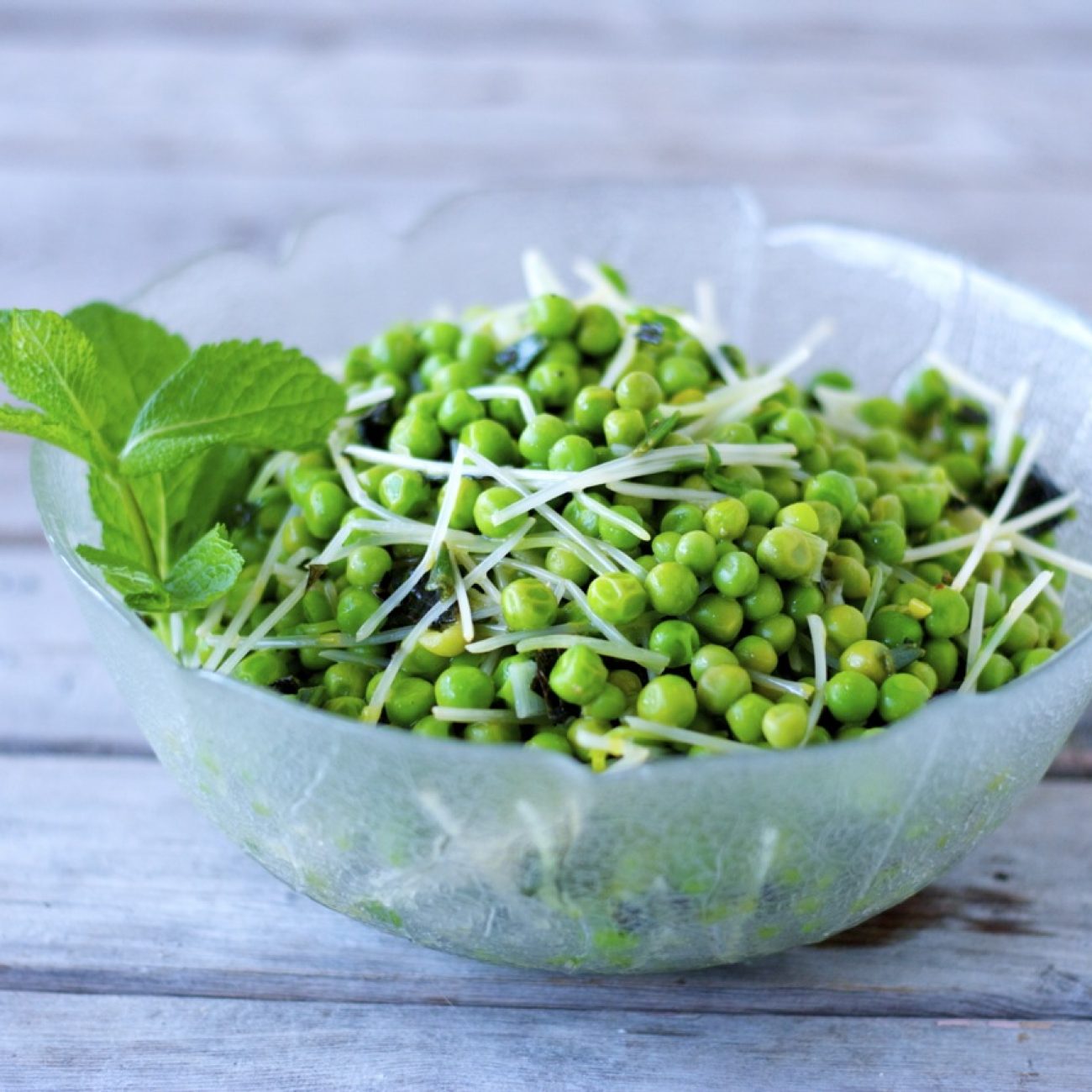 Pretty Stuffed Spring Peas