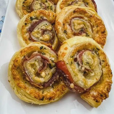 Prosciutto And Parmesan Puff Pastry