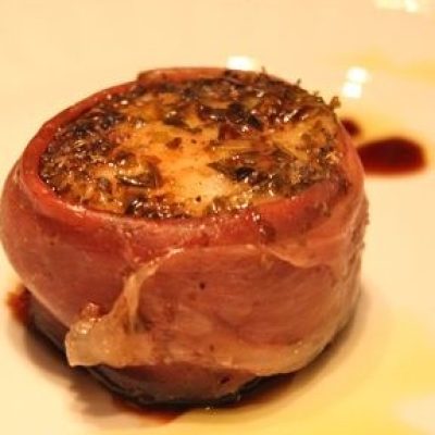 Prosciutto- Wrapped Scallops With