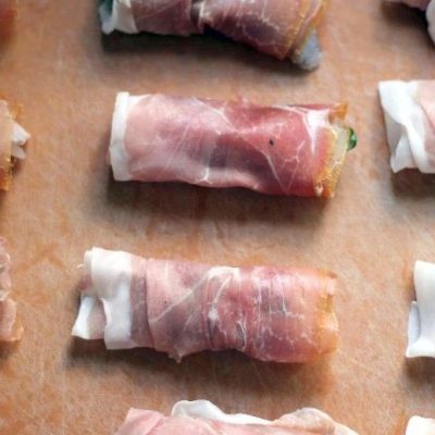 Prosciutto Wrapped Shrimp