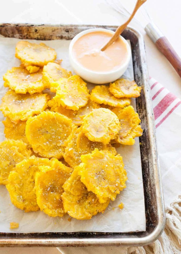 Puerto Rican Plantain Tostones