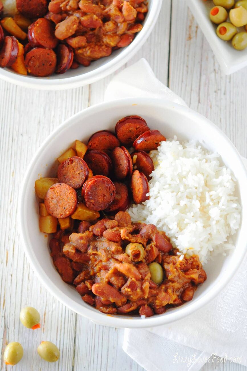 Puerto Rican Red Beans And Rice