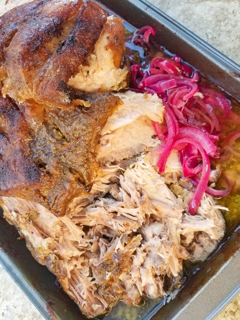 Puerto Rican Roast Pork Shoulder