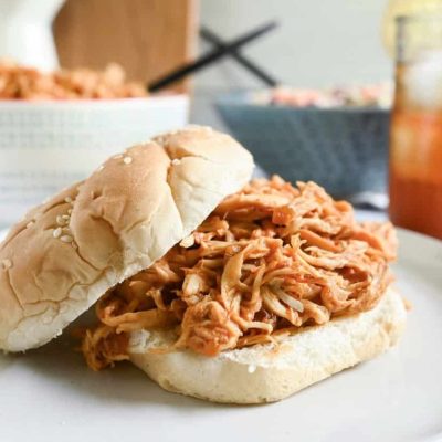 Pulled Chicken Sandwiches Crock Pot