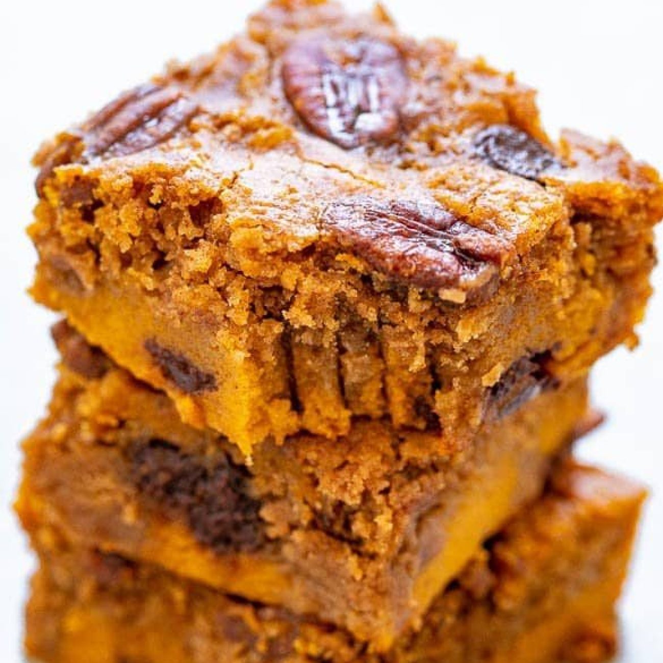 Pumpkin Cheese Praline Bars