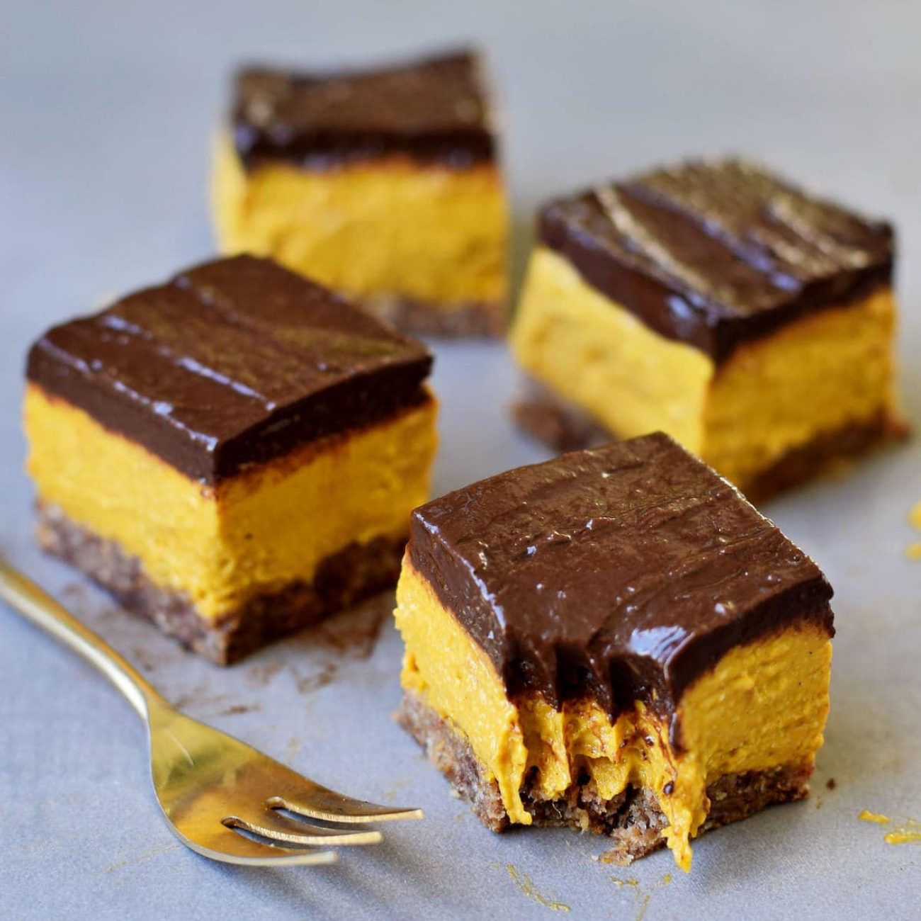 Pumpkin Chocolate Bars