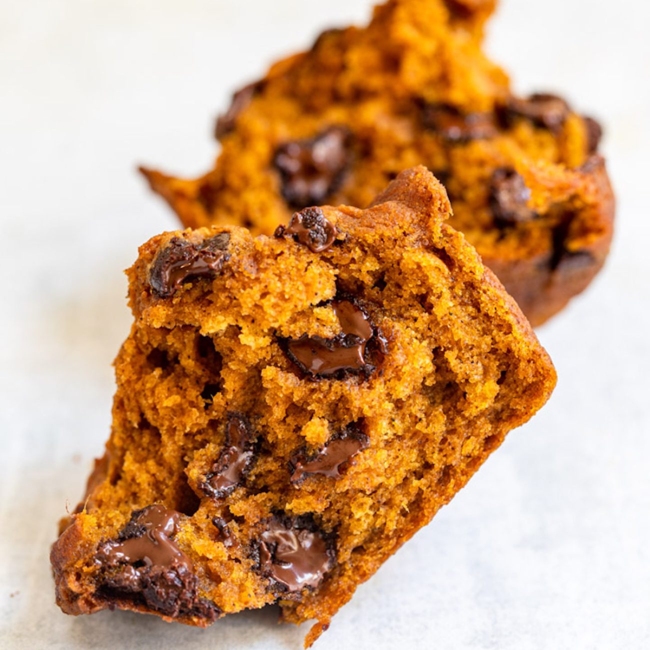 Pumpkin Chocolate Chip Muffins