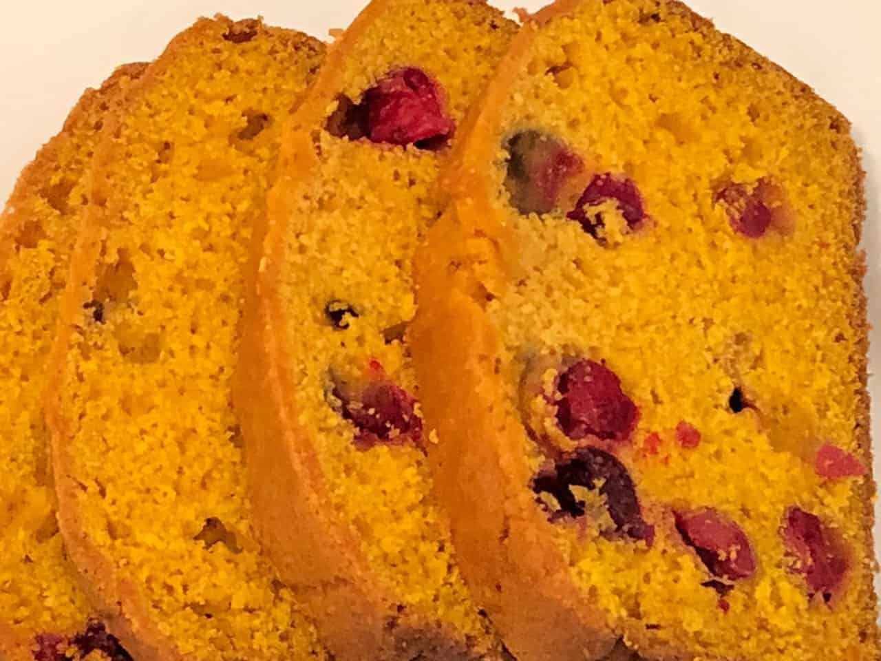 Pumpkin Cranberry Bread