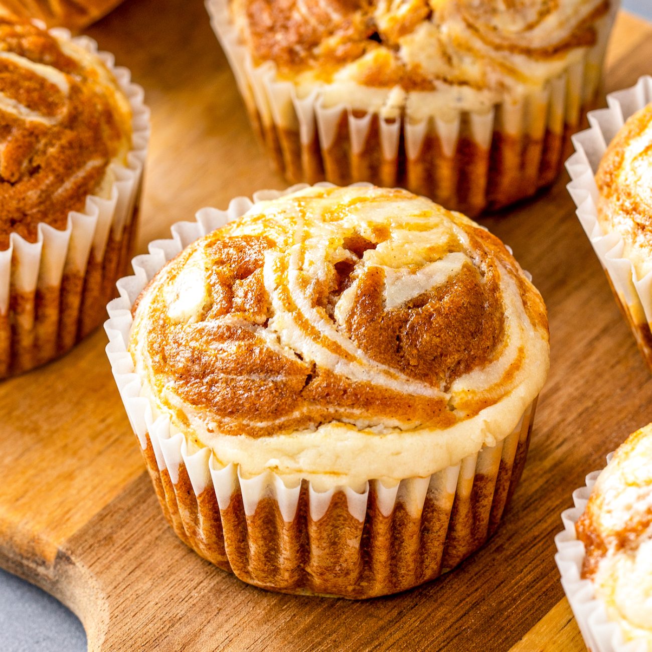 Pumpkin Cream Cheese Muffins