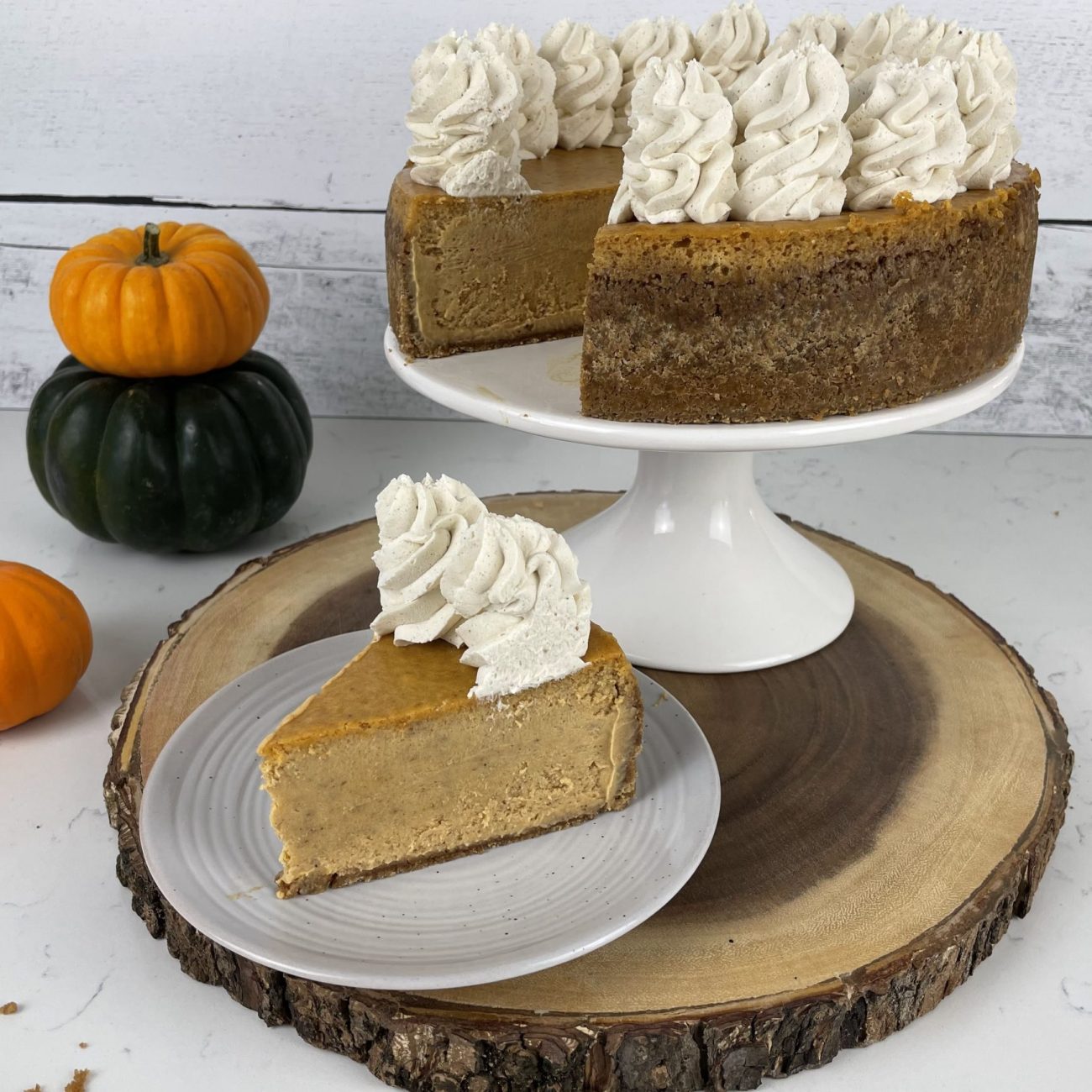 Pumpkin Ginger Cheesecake Inspired by The Cheesecake Factory