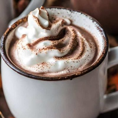 Pumpkin Pie Hot Chocolate Drink