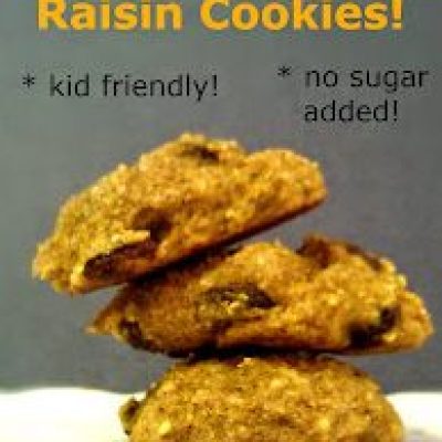 Pumpkin-Raisin Cookies