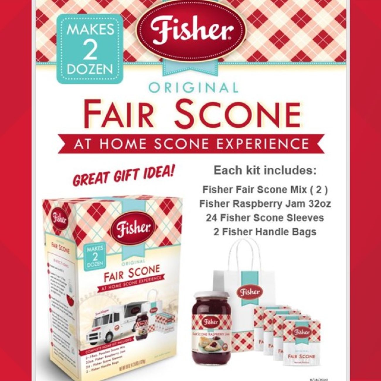 Puyallup Fair Scones Fisher Scones