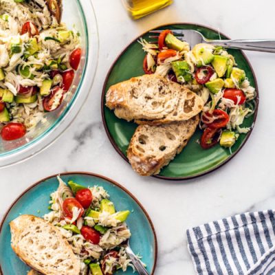 Quick And Easy Crabmeat Salad