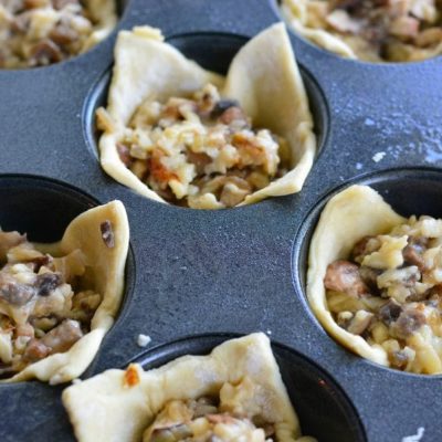 Quick And Easy Mushroom Puffs