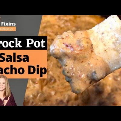 Quick And Easy Nacho Dip