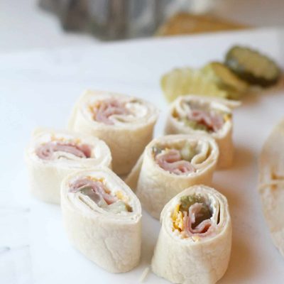 Quick And Easy Pickle, Ham &Amp; Cream Cheese