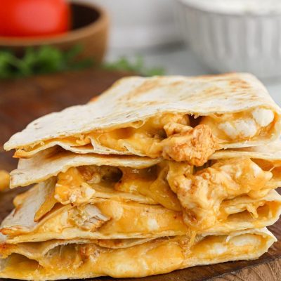 Quick And Lite Chicken Quesadillas