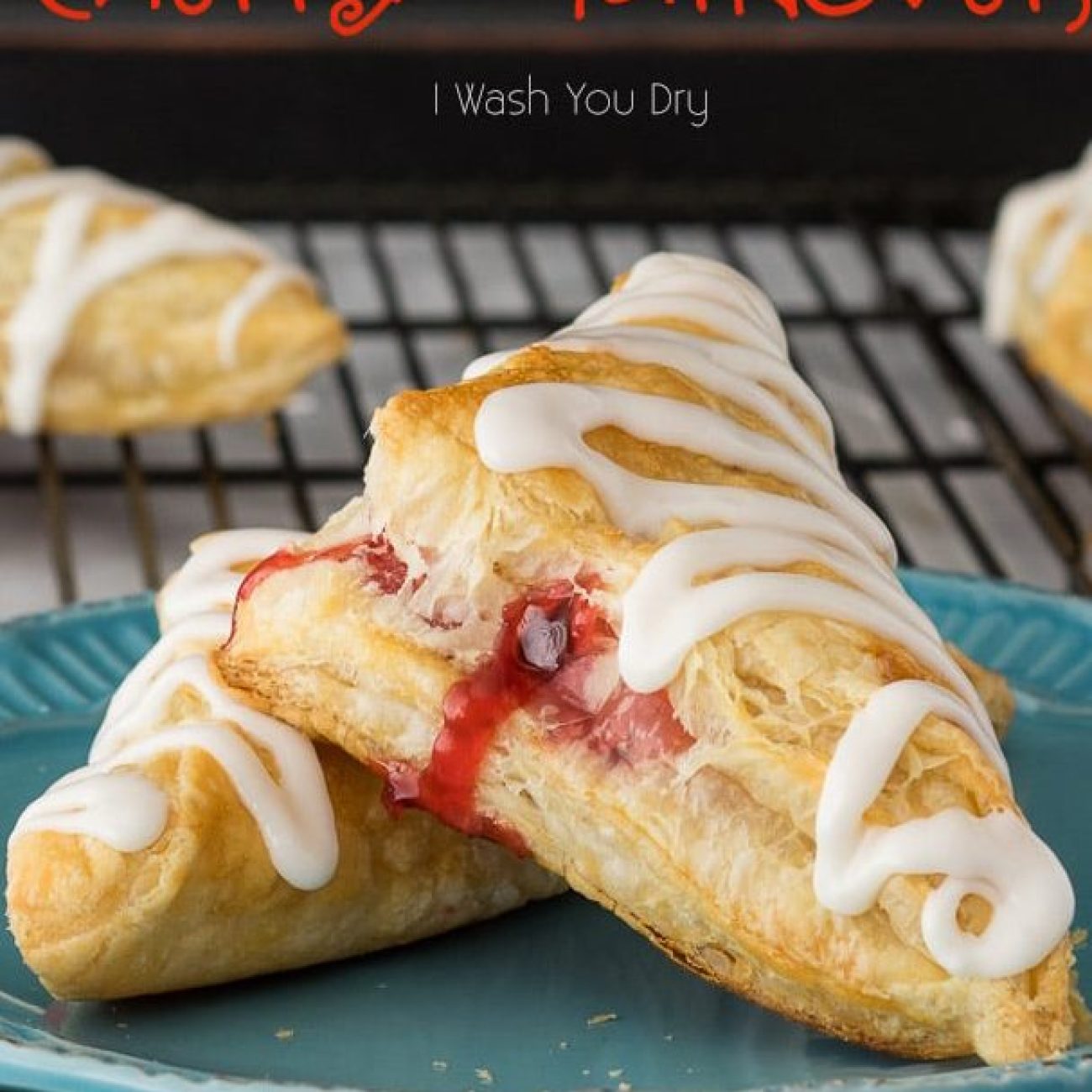 Quick Cherry Turnovers