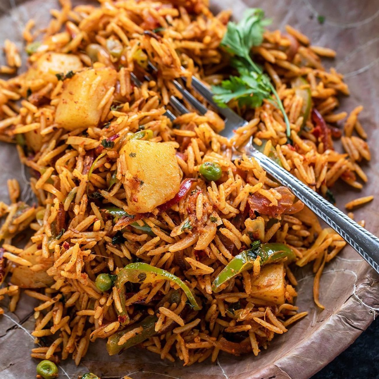 Quick & Delicious Indian Rice and Pulses Skillet with Homemade Chutney Pairing