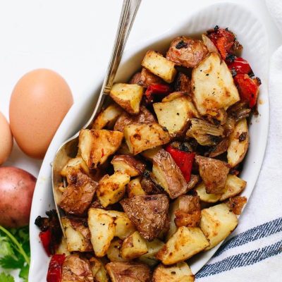 Quick Fried Breakfast Potatoes With