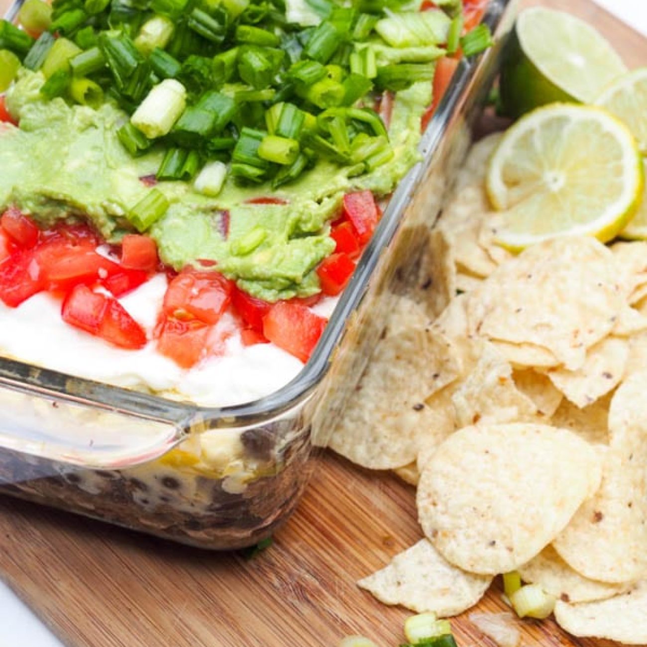 Quick Mexican Layered Dip