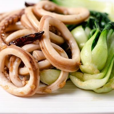 Quick Sauteed Squid