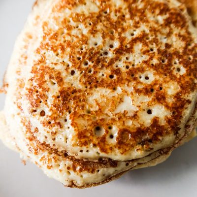 Quick Thick Oatmeal Pancakes