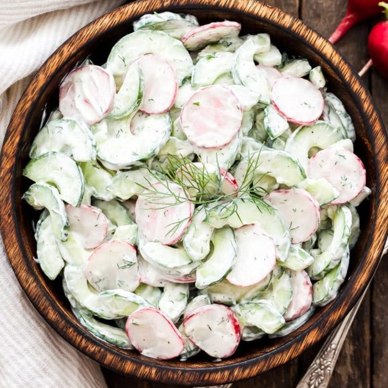 Radishes In Cream