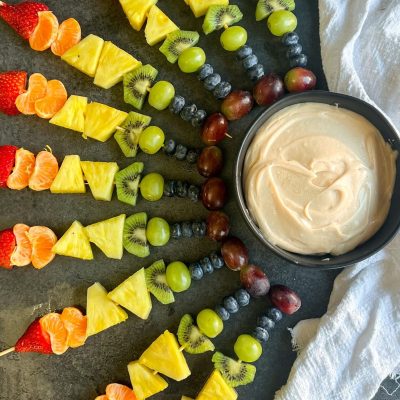 Rainbow Fruit Skewers