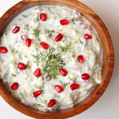 Raita Anarkali Pomegranate Seeds Raita