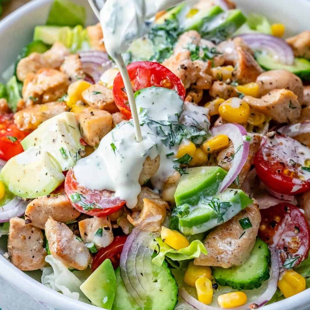 Ranch Chicken Salad