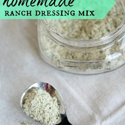 Ranch Dressing And Seasoning Mix