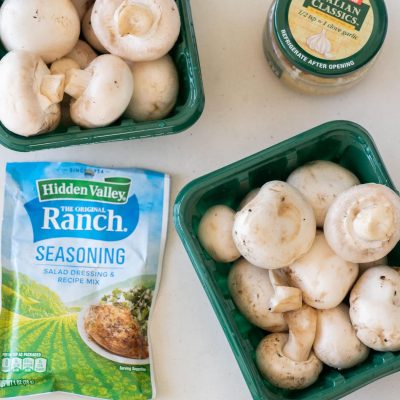 Ranch Marinated Mushrooms