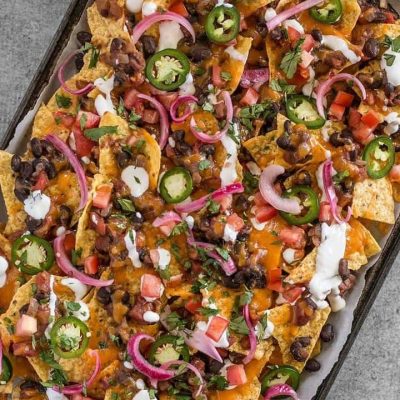 Ranch Style Bean Nachos