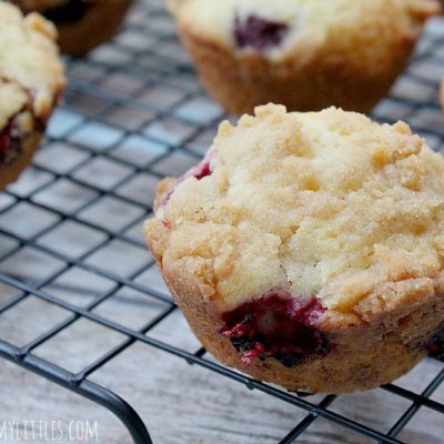 Raspberry Crumble Muffins