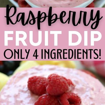 Raspberry- Lemon Fruit Dip