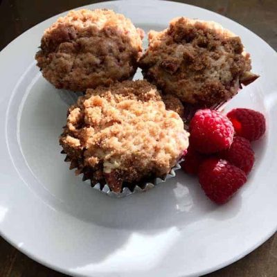 Raspberry Streusel Muffins