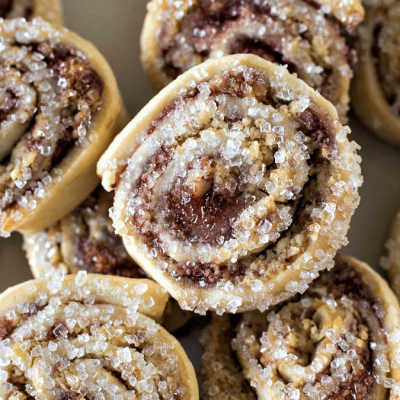 Raspberry Swirl Cookies