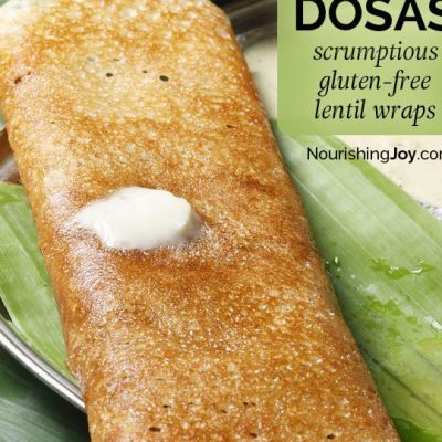 Red Lentil Dosas