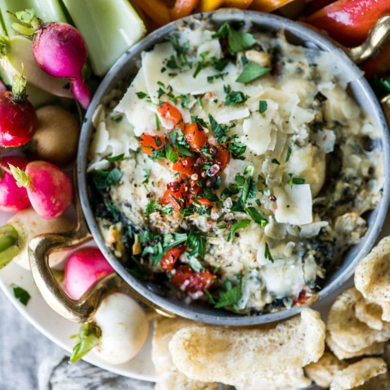 Red Pepper And Artichoke Bites