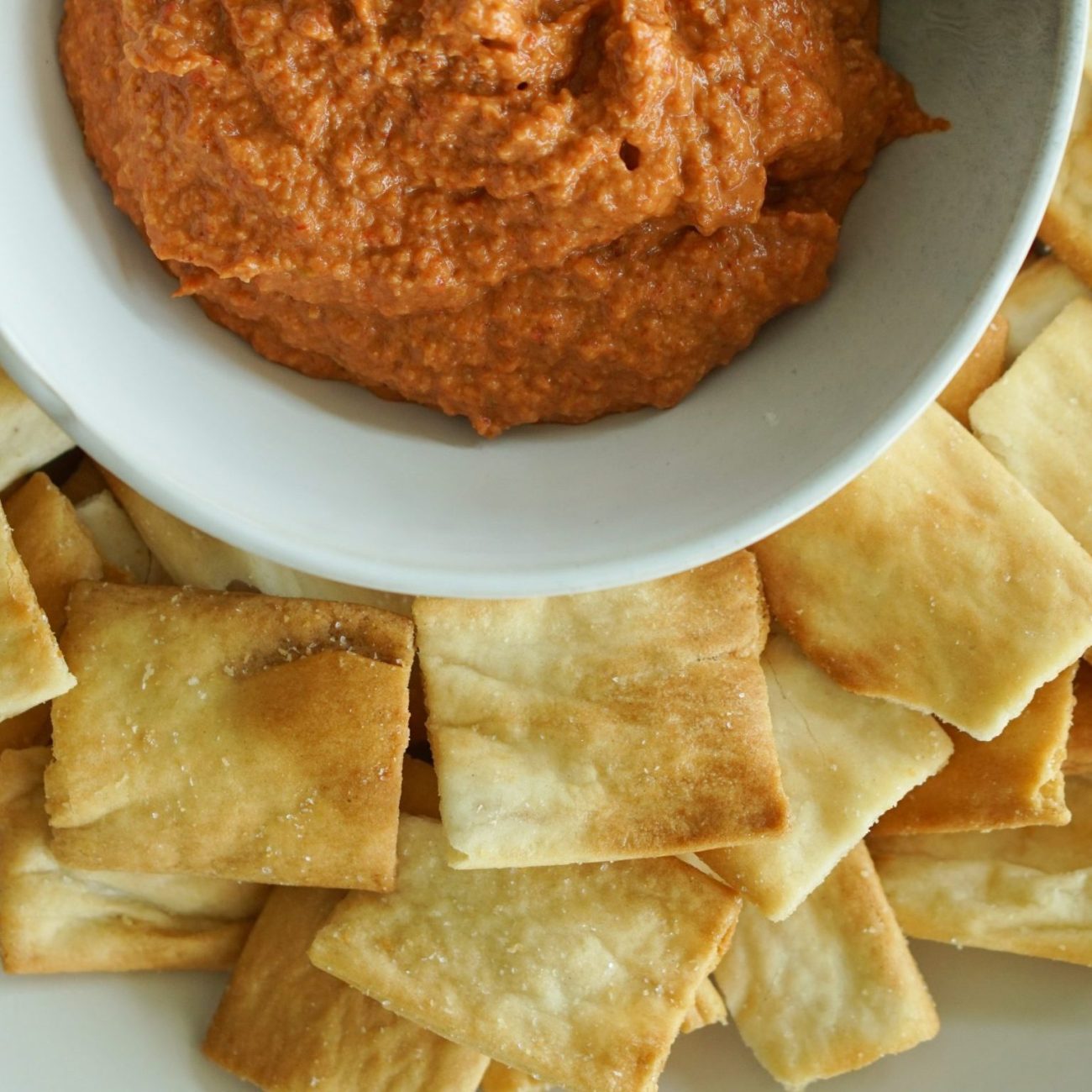 Red Pepper Tapenade And Charred Bread