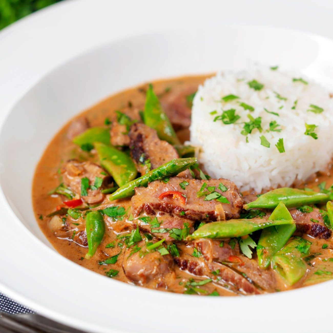 Red Thai Beef Curry