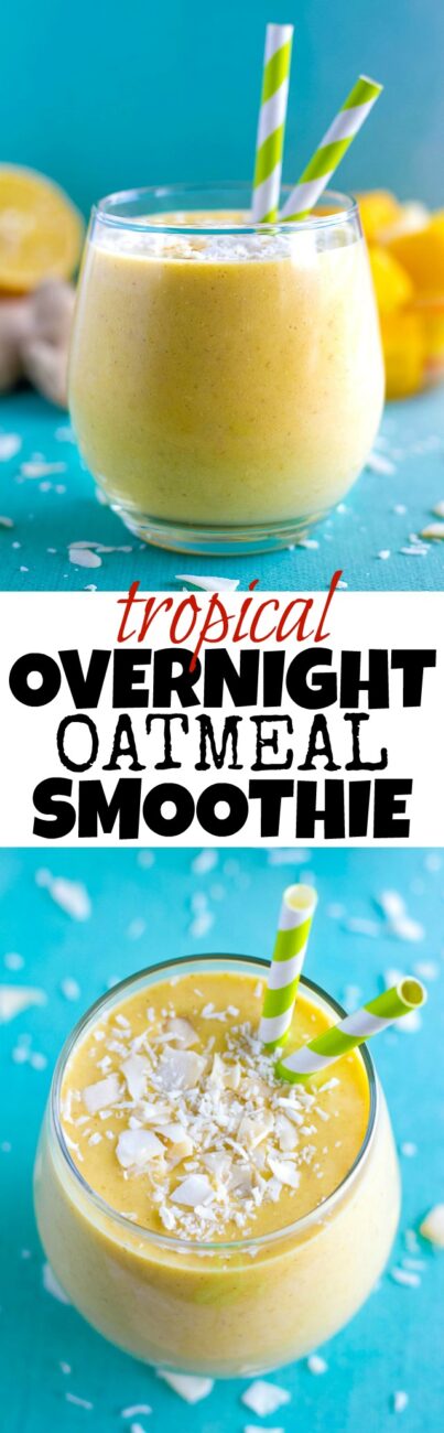 Refreshing Coconut Tropical Smoothie Recipe