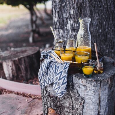 Refreshing Ginger-Tropical Fruit Punch Recipe